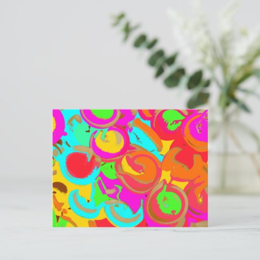 Modern Abstract Briefkaart (Staand voorkant)