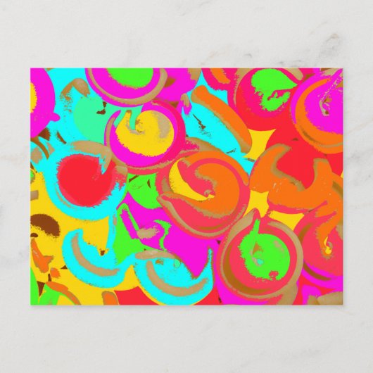 Modern Abstract Briefkaart (Voorkant)