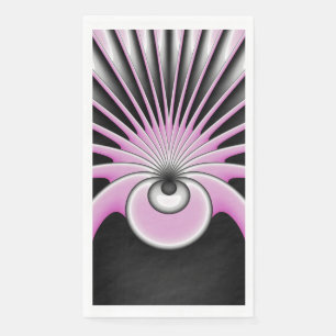 Modern Abstract Crazy Fractal Art Pattern Servet