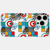 Modern abstract creatief multikleurig patroon Case-Mate iPhone case (Achterkant (horizontaal))