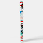 Modern abstract creatief multikleurig patroon Case-Mate iPhone case (Achterkant / Links)