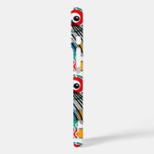 Modern abstract creatief multikleurig patroon Case-Mate iPhone case (Achterkant / Links)