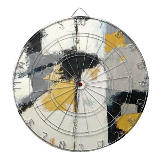 Modern Abstract Dartbord (Voorkant)