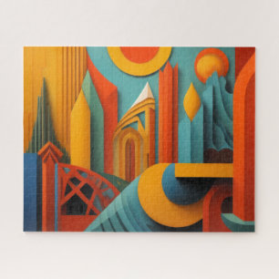 Modern Abstract Design Kubisme Surrealisme Legpuzzel