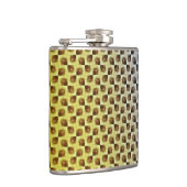 Modern abstract digital pattern design 1243 heupfles (Rechts)