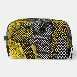 Modern Abstract Dot Pattern  Toilettasje