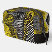 Modern Abstract Dot Pattern  Toilettasje (Rechterhoek)