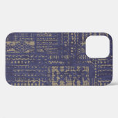 Modern abstract, eigentijds oppervlak pattern desi Case-Mate iPhone case (Achterkant (horizontaal))