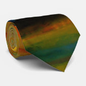 Modern Abstract Expressionistisch Schilderij Strop Stropdas (Opgerold)