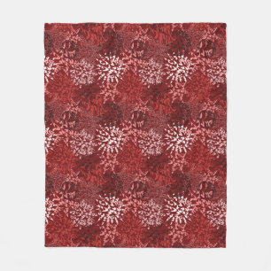 Modern Abstract Fleece Deken