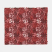 Modern Abstract Fleece Deken (Voorkant (Horizontaal))