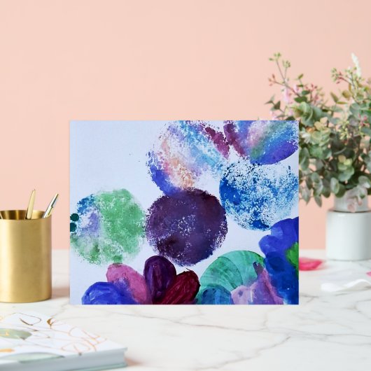 Modern Abstract Floral (Mariage)