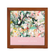 Modern Abstract Floral Art Personalized