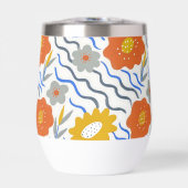Modern Abstract Flowers Boho Wavy (Avant)