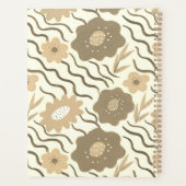 Modern Abstract Flowers Boho Wavy (Dos)