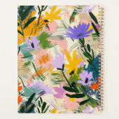 Modern Abstract Flowers Custom 2025 Weekly Planner (Dos)