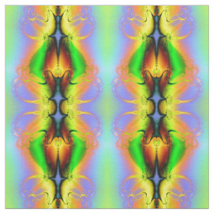 Modern Abstract Fractal Pattern Stof