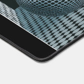 Modern Abstract Geometric Black White Pattern (Coin)