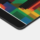 Modern Abstract Geometric Vibrant Energetic Shapes (Coin)