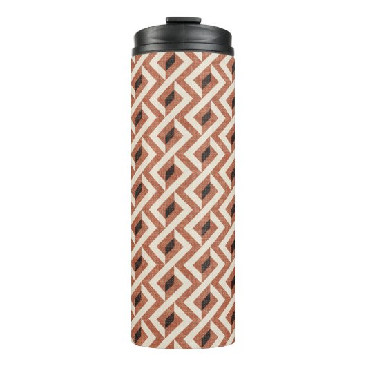 Modern Abstract geometrisch 1 - Amaro, Panna Cotta Thermosbeker (Voorkant)