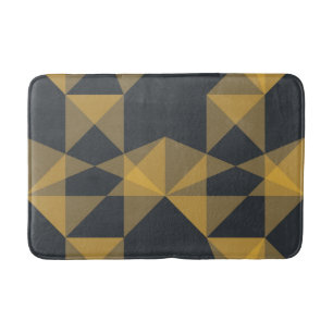 Modern, abstract, geometrisch driehoekpatroon in d badmat