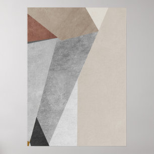 Modern Abstract Geometrisch Patroon Wandkunst Post Poster