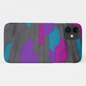 Modern Abstract geometrisch stijlvol patroon Case-Mate iPhone Case (Achterkant (horizontaal))