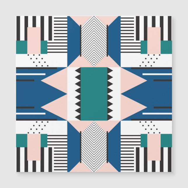 Modern Abstract: geometrische naadloze stijl (Voorkant)