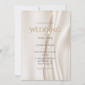 Modern Abstract gouden bruiloft Kaart (Voorkant)