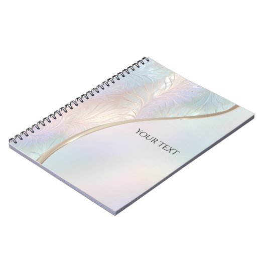 Modern Abstract iriserend Notitieboek (Linkerzijde)