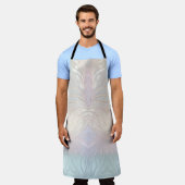 Modern Abstract iriserend Schort (Gedragen)