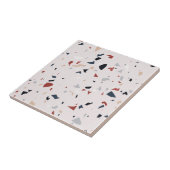 Modern Abstract Italiaans Terrazzo Naadloos Patroo Tegeltje (Zijkant)