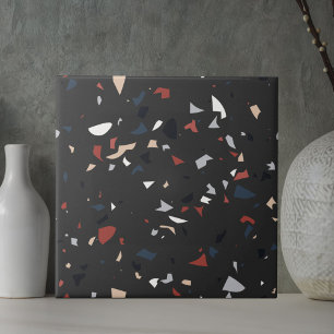 Modern Abstract Italiaans Terrazzo Naadloos Patroo Tegeltje