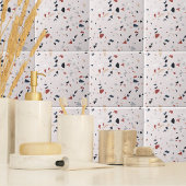 Modern Abstract Italiaans Terrazzo Naadloos Patroo Tegeltje