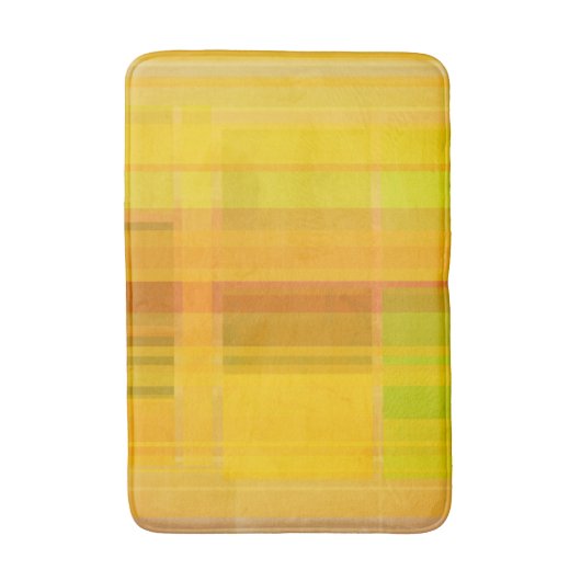 Modern Abstract | Kleurrijke Citrus kleuren Badmat (Voorkant Verticaal)