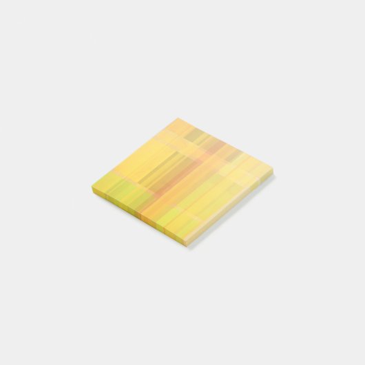 Modern Abstract | Kleurrijke Citrus kleuren Post-it® Notes (Schuin)