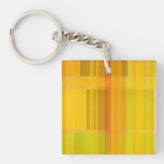 Modern Abstract | Kleurrijke Citrus kleuren Sleutelhanger