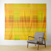 Modern Abstract | Kleurrijke Citruskleuren Wandkleed (In Situ (horizontaal))