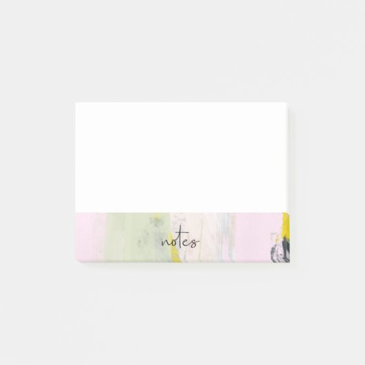 Modern Abstract kleurvol Post-it® Notes (Voorkant)