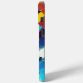 Modern Abstract kunstwerk Case-Mate iPhone Case (Achterkant / Links)