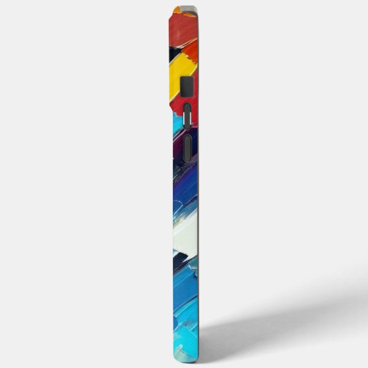 Modern Abstract kunstwerk Case-Mate iPhone Case (Achterkant / Links)