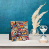 Modern Abstract kunstwerk Fotoplaat (Insitu)