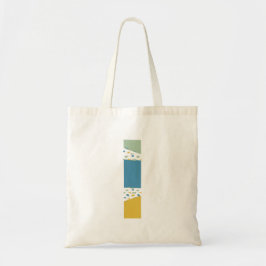 Modern Abstract L-monogram Initiaal Tote Bag