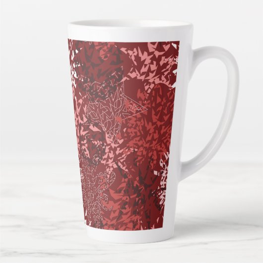 Modern Abstract Latte Mok (Rechts)