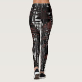 Modern Abstract Leggings (Achterkant)