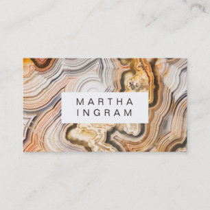 Modern Abstract macro-ontwerp met geavanceerd gego Visitekaartje