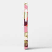 Modern  abstract naadloos geometrisch patroon Case-Mate iPhone case (Achterkant / Links)