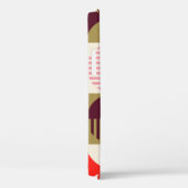 Modern  abstract naadloos geometrisch patroon Case-Mate iPhone case (Achterkant / Rechts)