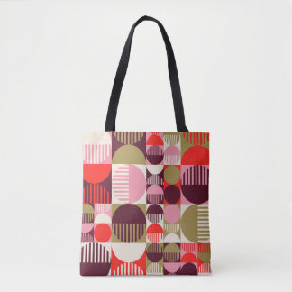 Modern  abstract naadloos geometrisch patroon draagtas