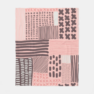 Modern abstract: naadloze textuur. fleece deken